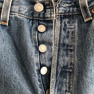 Vintage Levi Strauss 501 Straight Leg Jeans